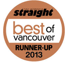 GS Best of Vancouver 2013 Runner Up